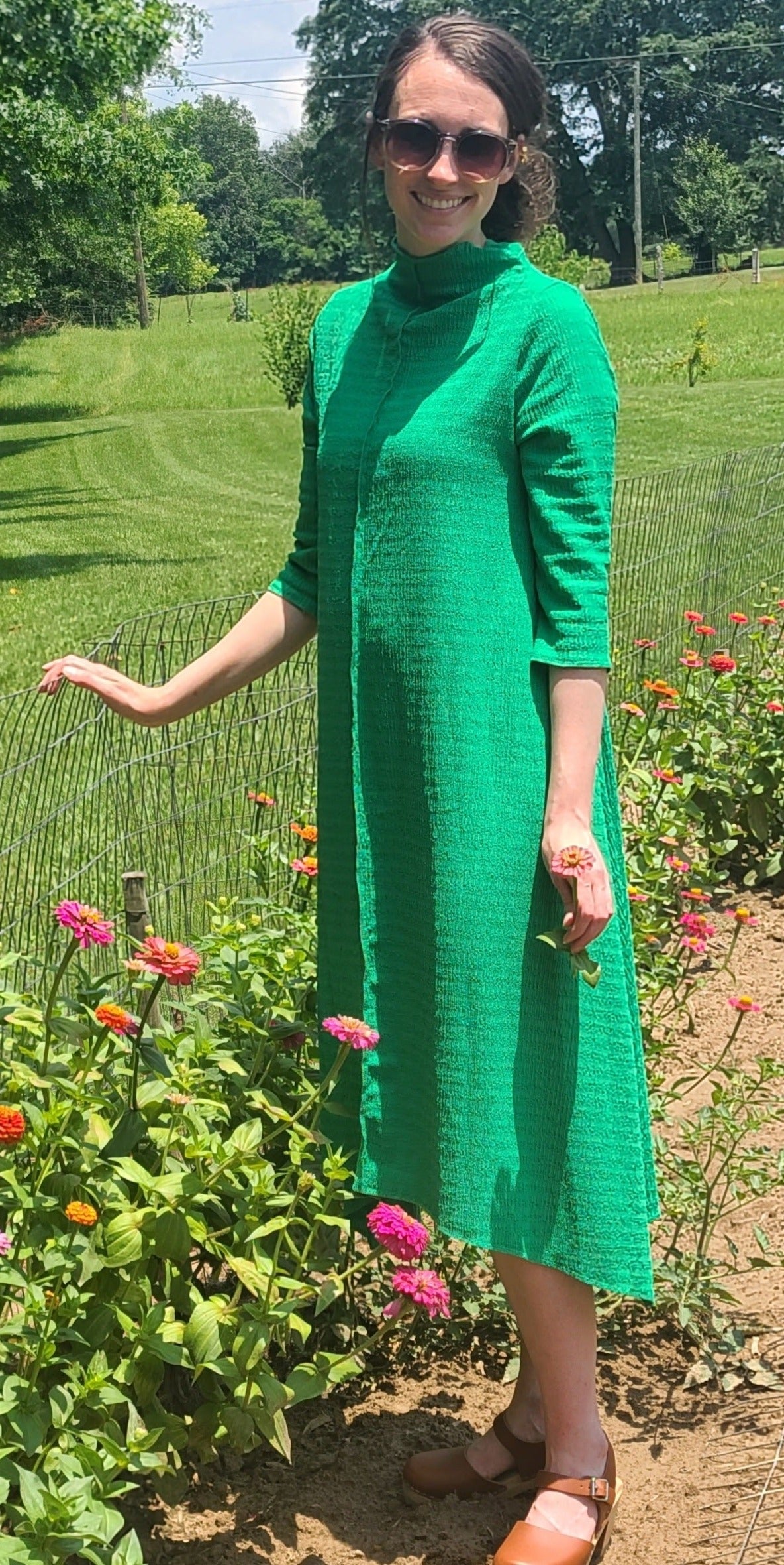 The Anna Dress - Green