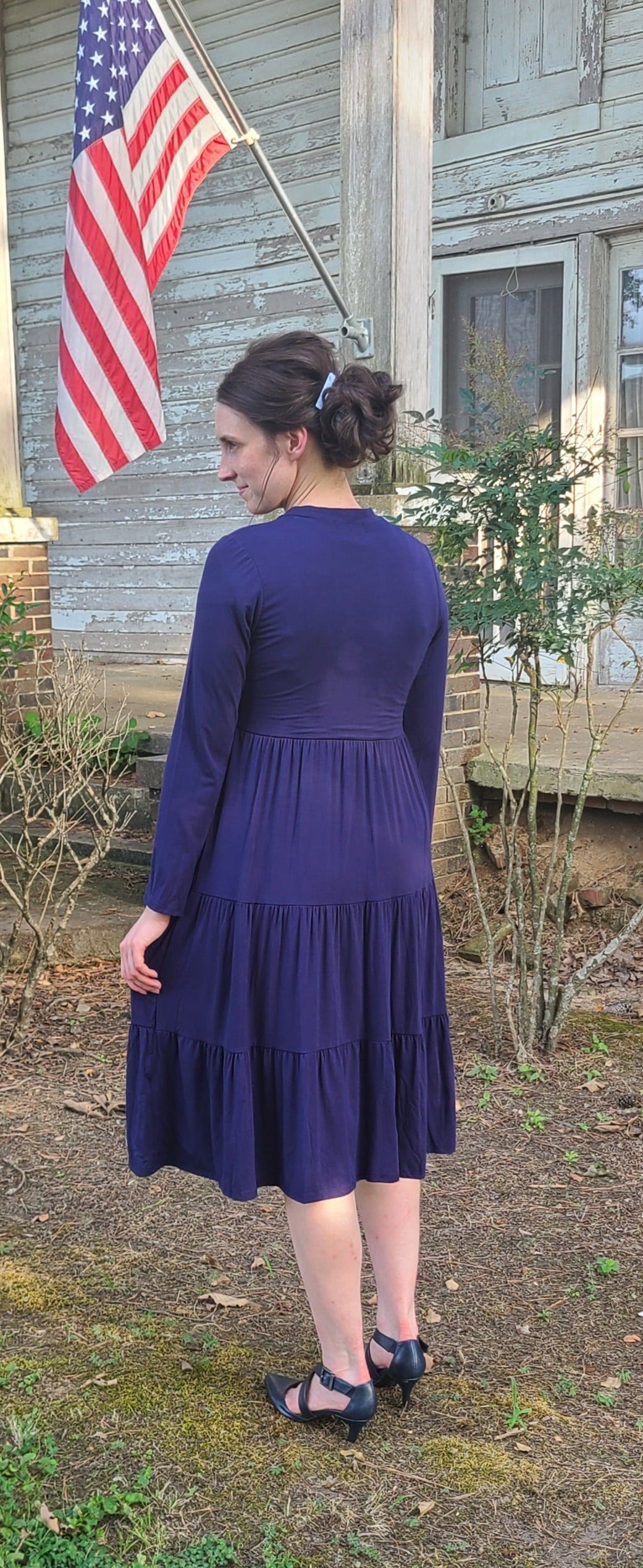 ワンピース Liilu Terry Smocked Dress - Lavender 6Y Liilu Terry Smocked Dress (Lavender) | Jean + Hadley