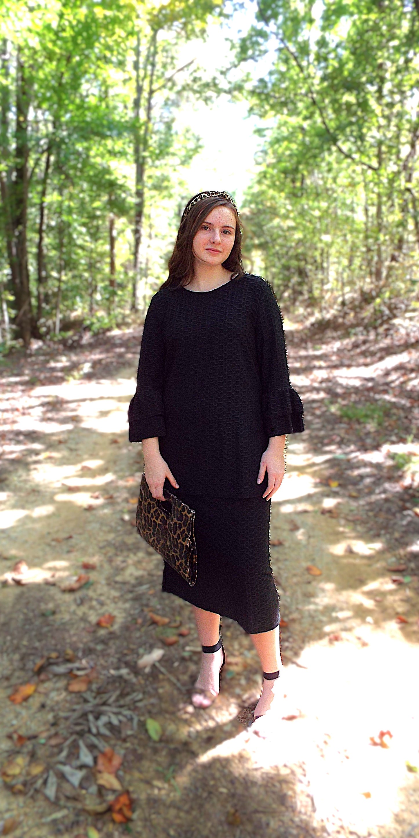 The Vivian Skirt- Black (Tunic sold separately)