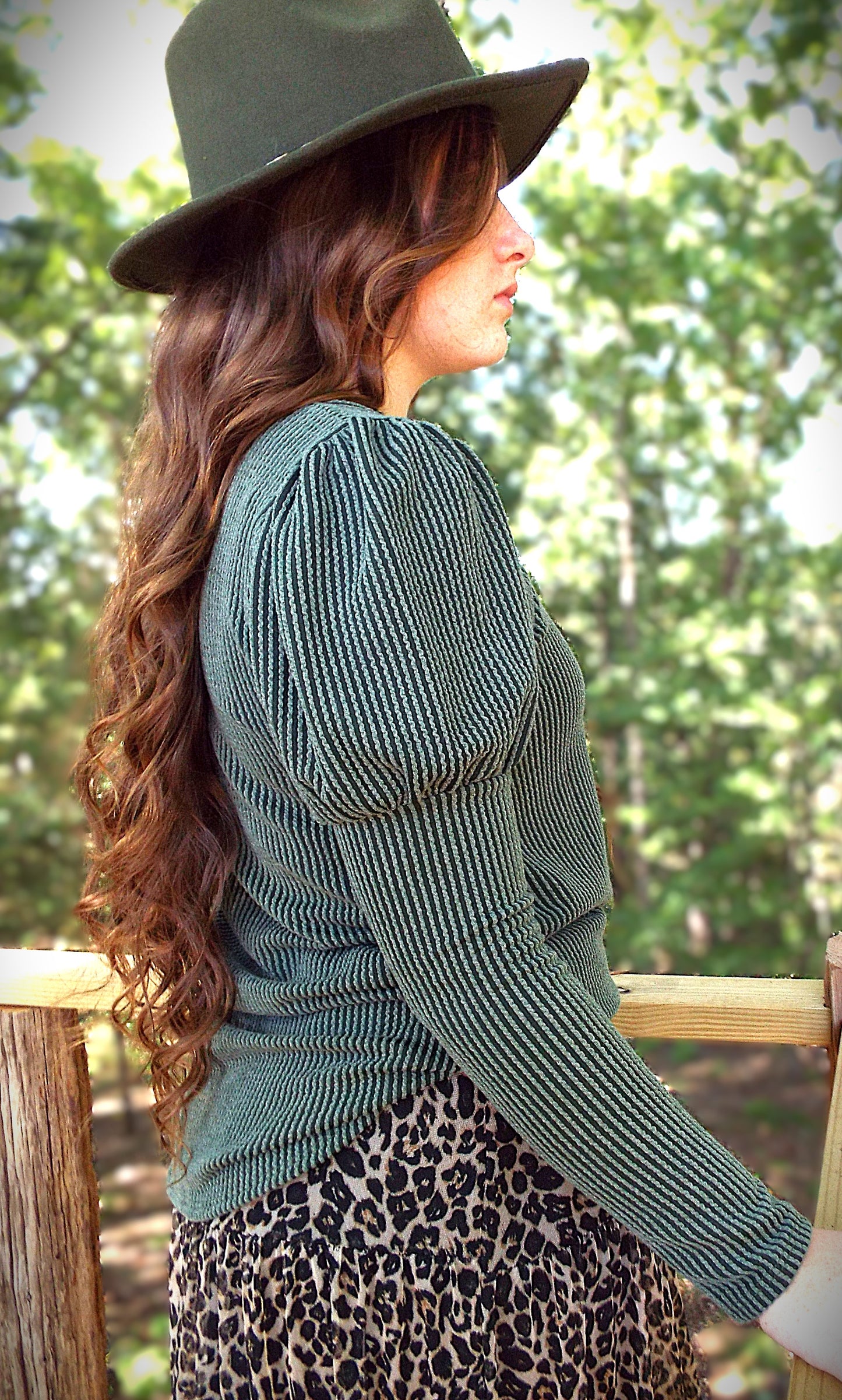 The Molly Top- Olive