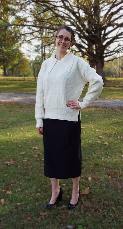 The Jules Sweater- Ivory